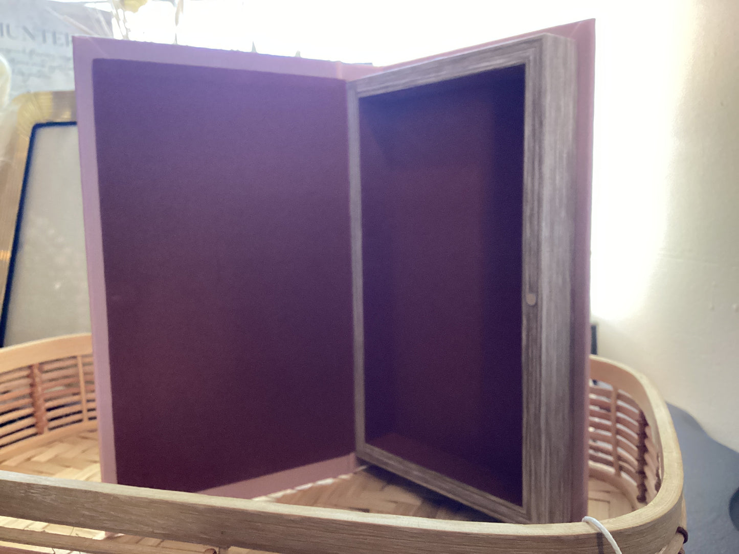 Love Poems Wooden Magnetic Book Box