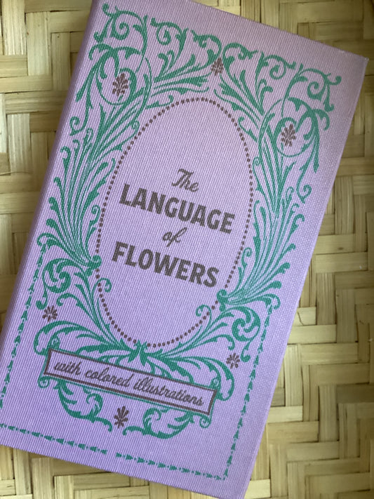 The Language of Flowers Wooden Magnetic Book Box