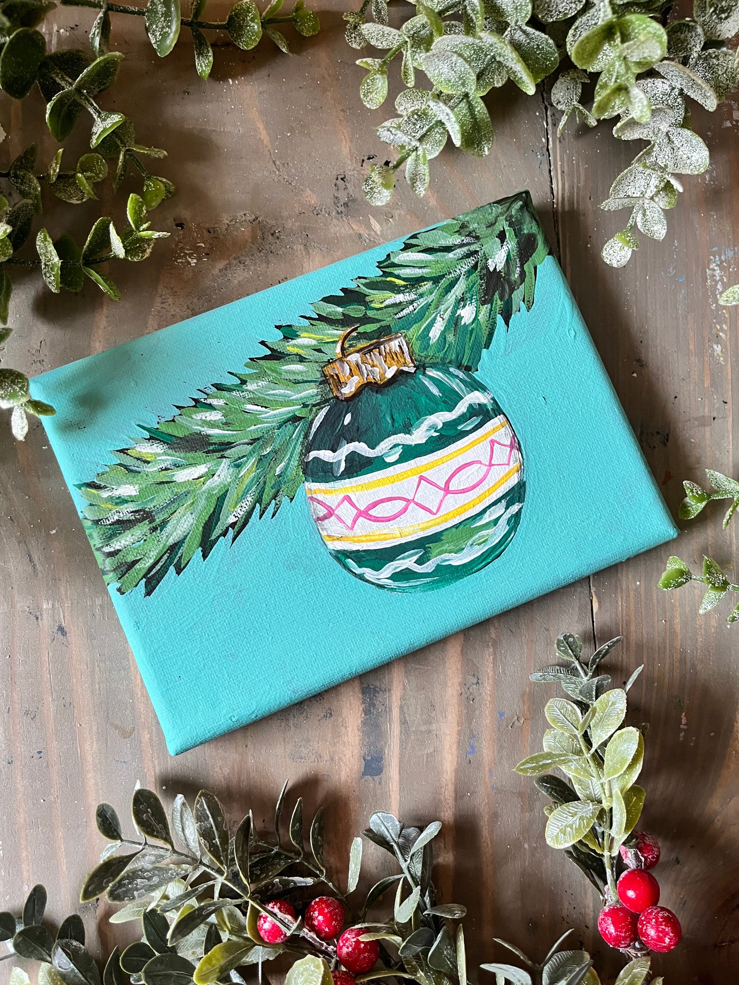 Vintage Ornament Painting-Tomasina
