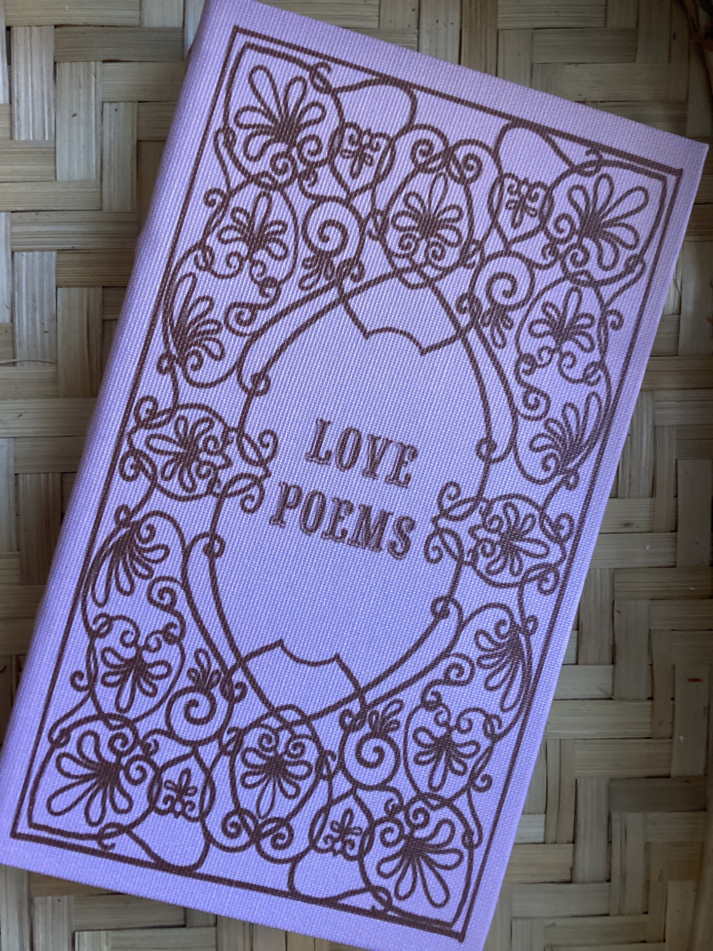Love Poems Wooden Magnetic Book Box