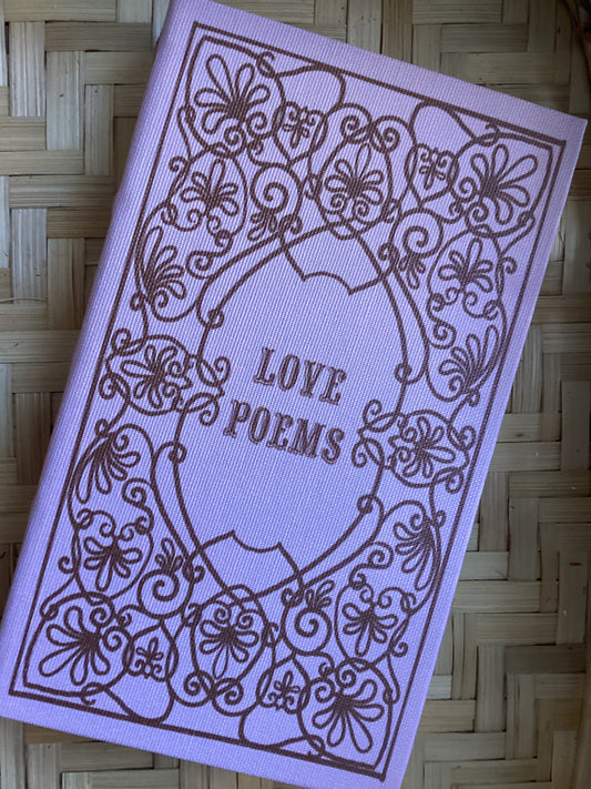 Love Poems Wooden Magnetic Book Box