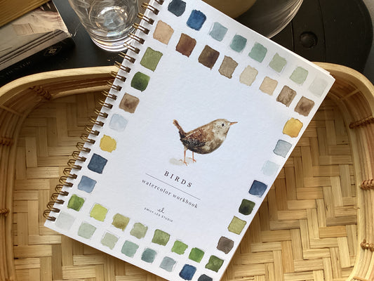 Birds Watercolor Workbook