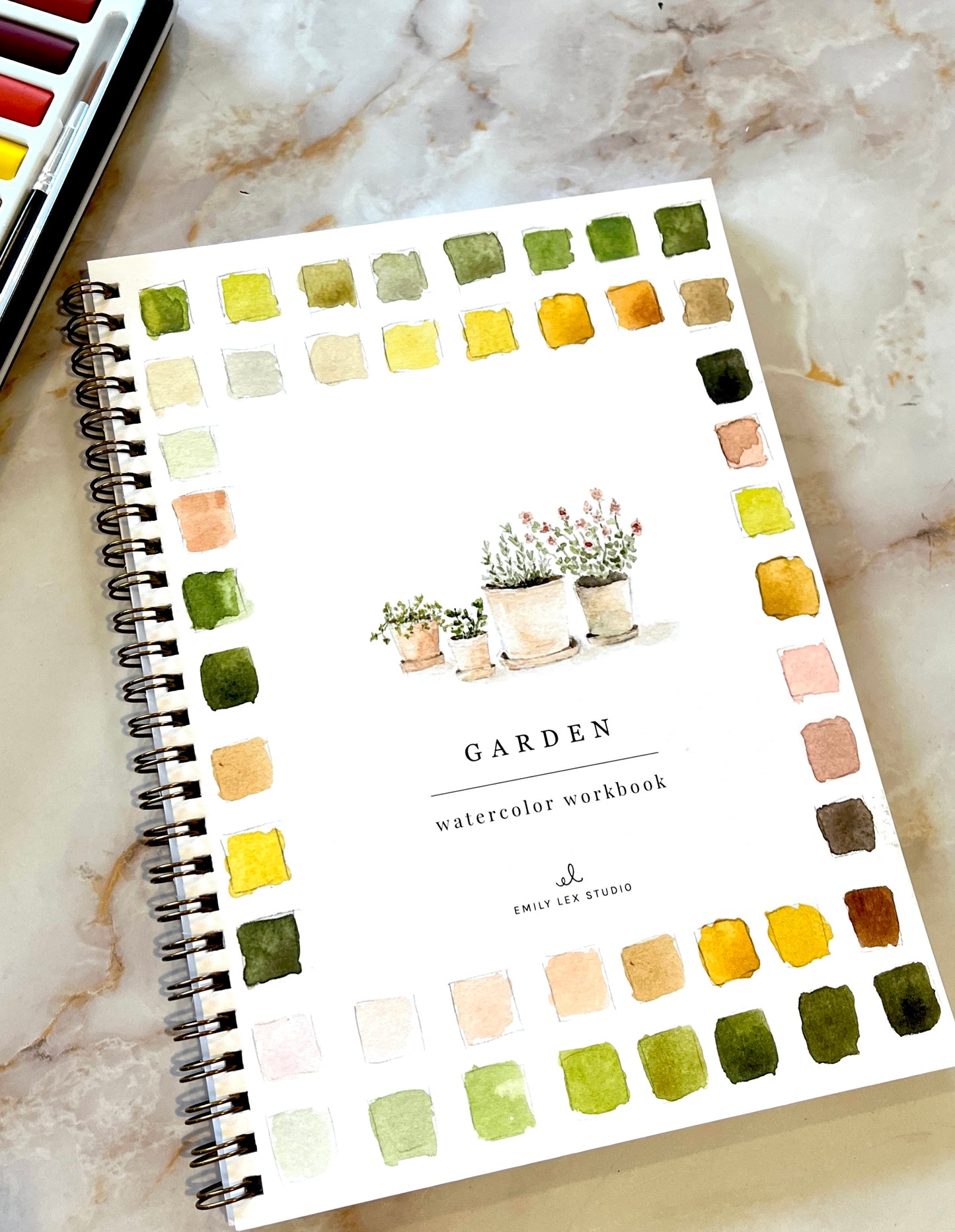 Garden Watercolor Workbook