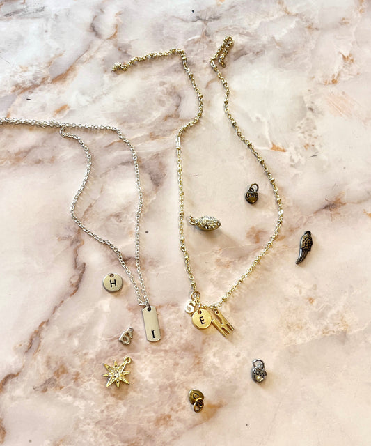 Mix and Match Initial Necklace