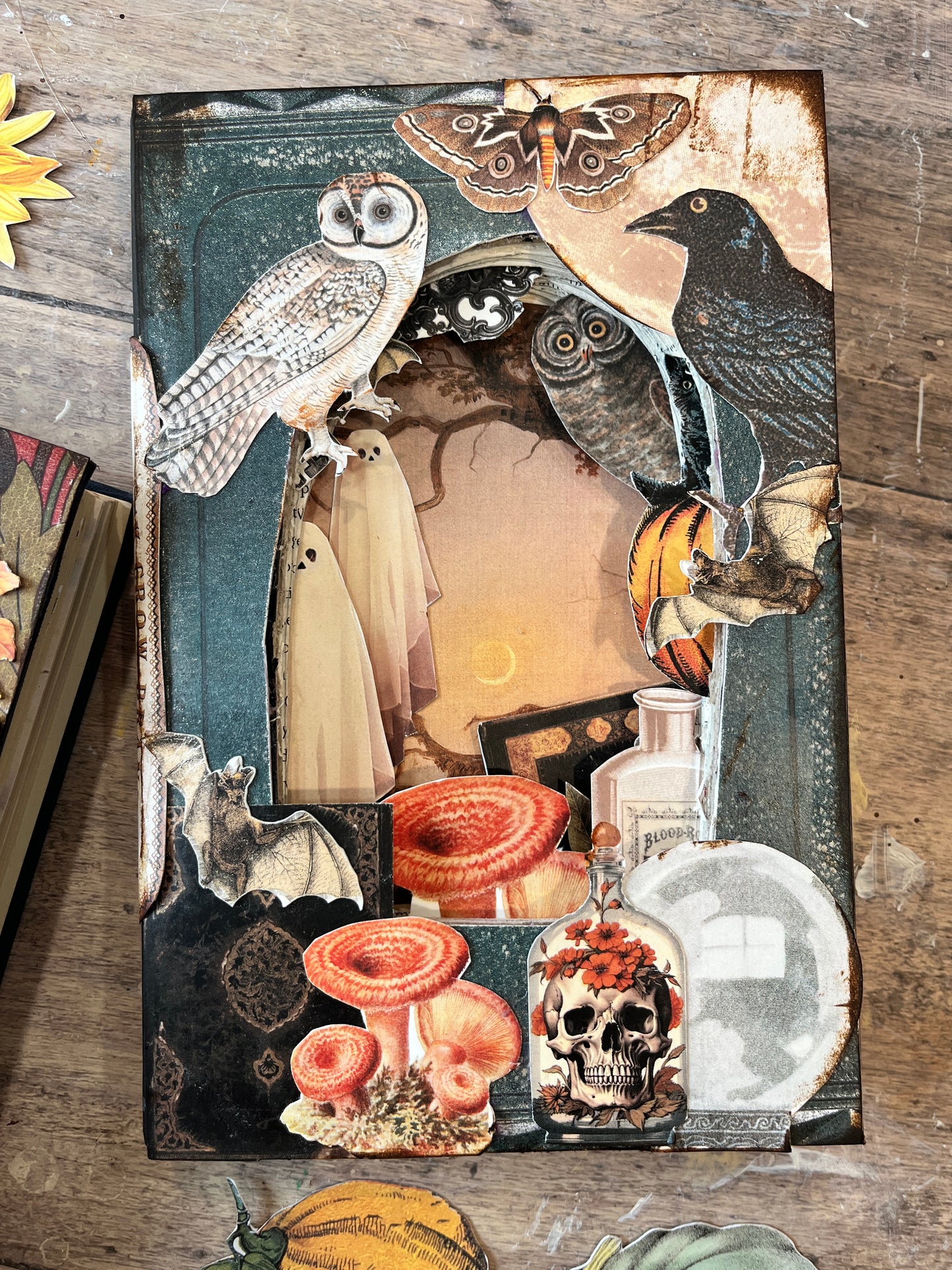 Autumn or Spooky Collage Tunnel Book Saturday, October 11th 10:30am-12:30pm