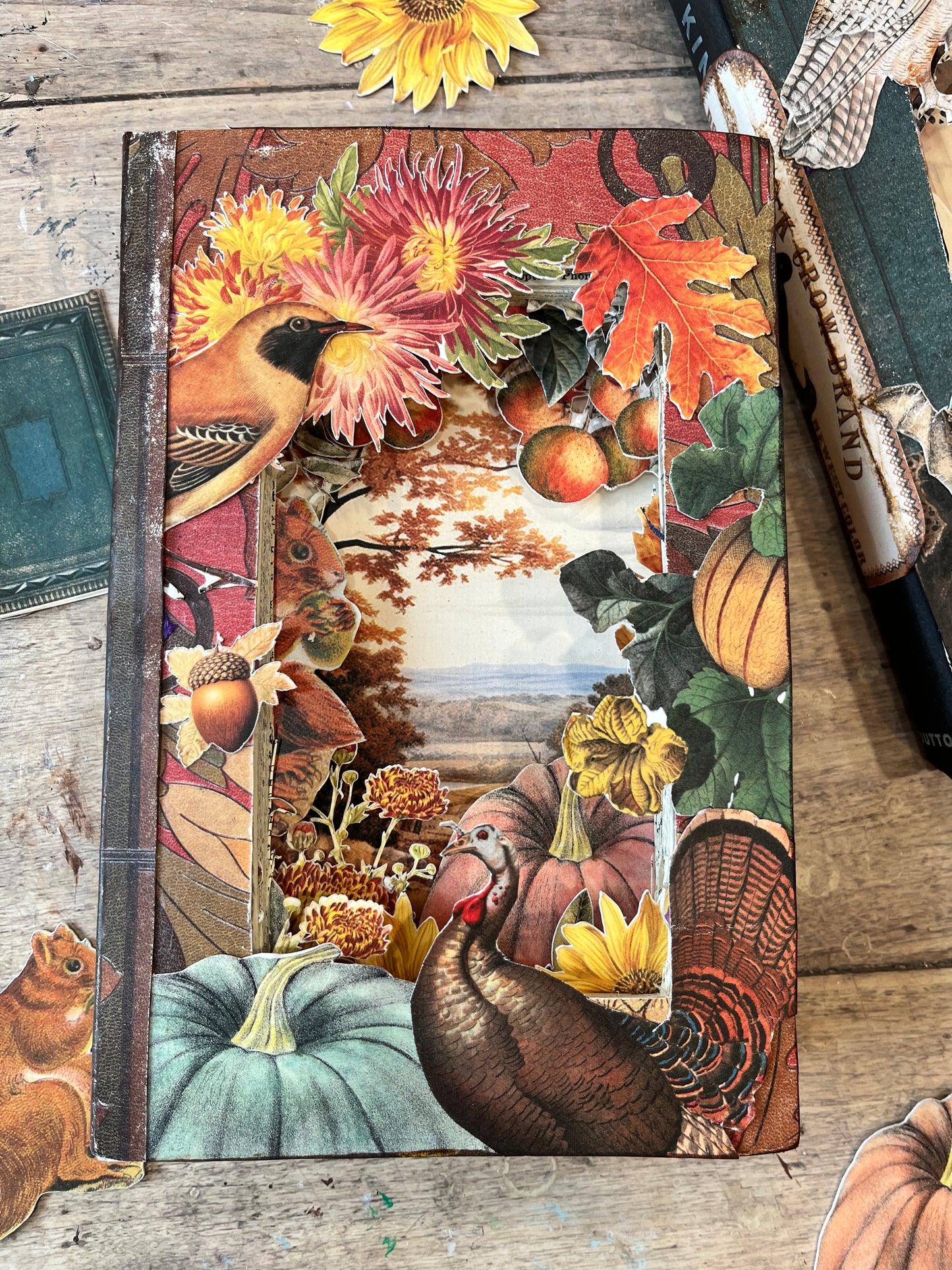 Autumn or Spooky Collage Tunnel Book Saturday, October 11th 10:30am-12:30pm