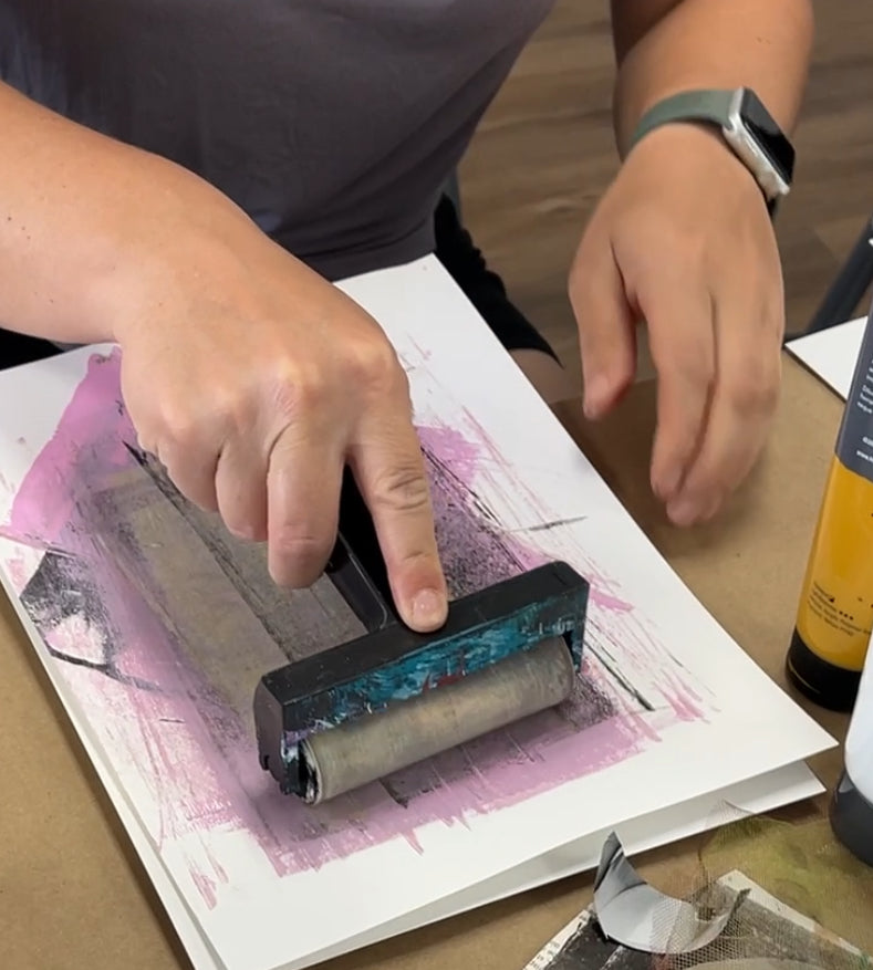 Monoprinting Image Transfer:Saturday,January 10th 10:30a-12:30p