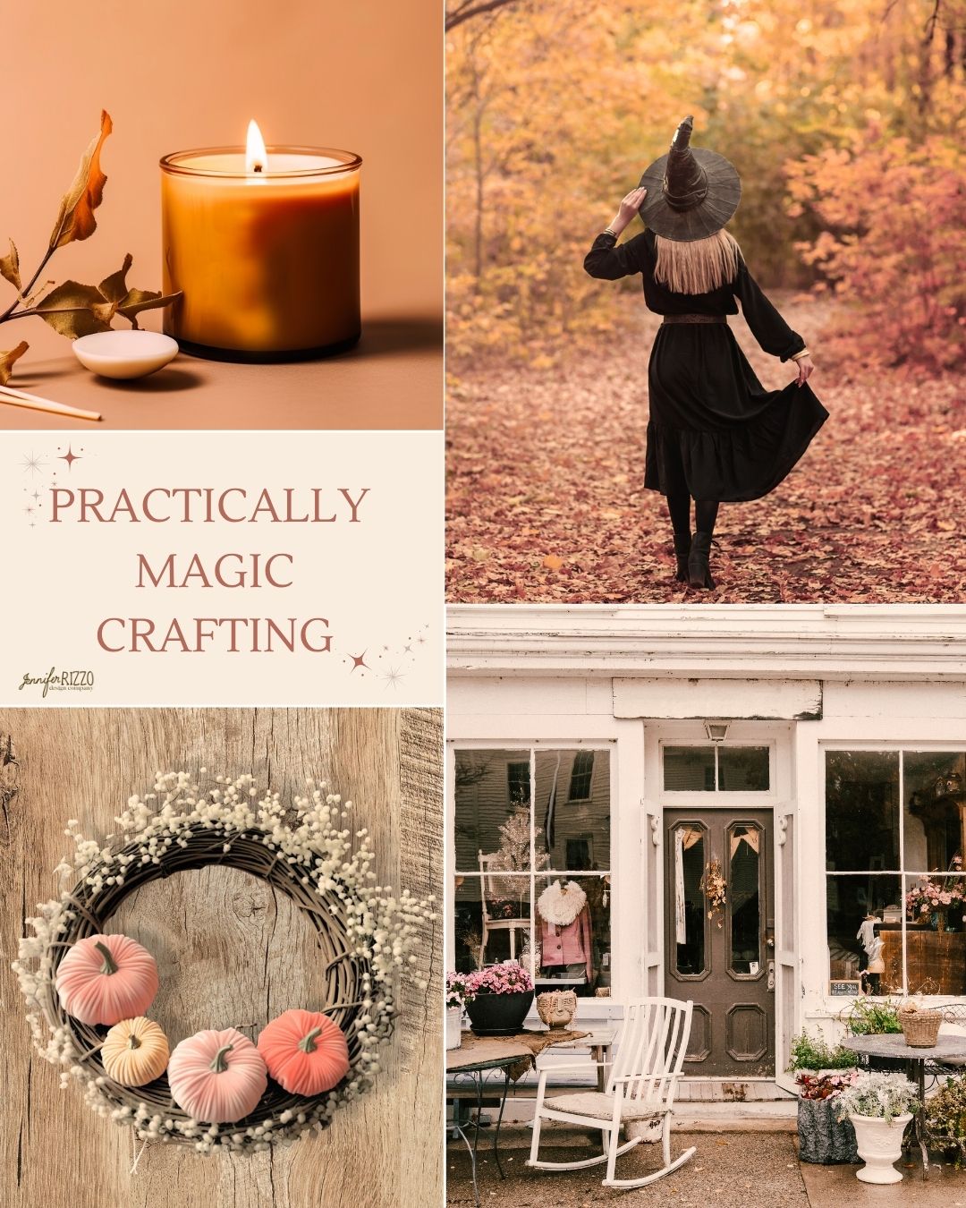 Practically Magic Crafting (Wreath and Movie Fall Event) Friday, September 26th 6:30 pm-8:30pm