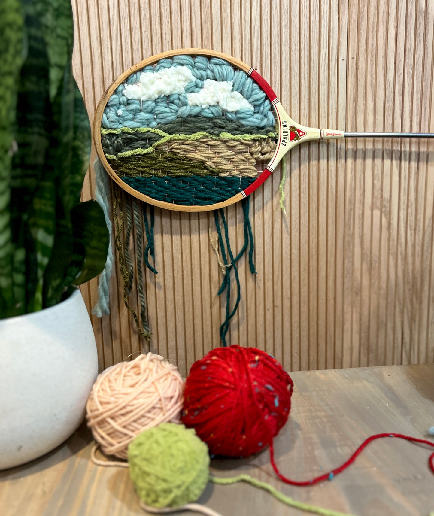 Woven Vintage Racket Workshop Saturday, July 6th 10:30am- 12:30pm