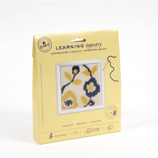 Floral Needlepoint Kit-Learn Tapestry Beginners Kit