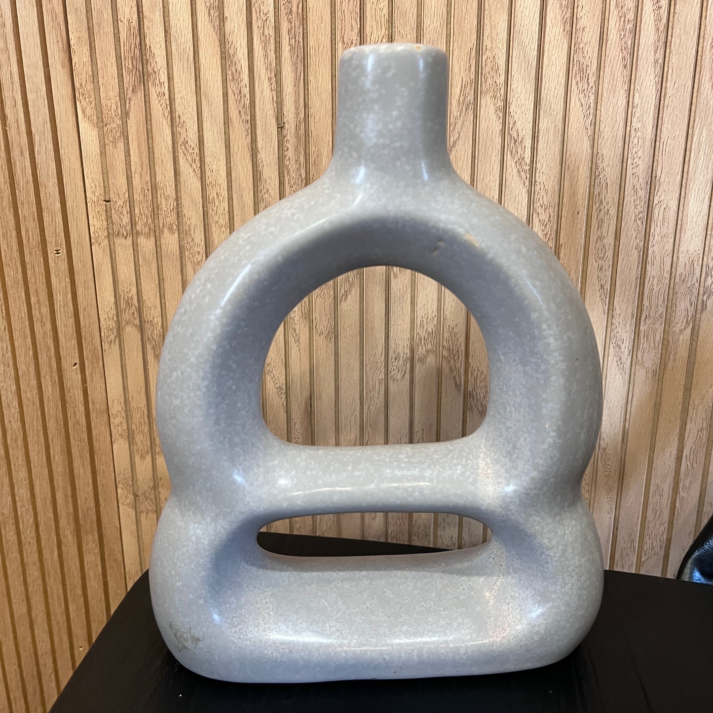 Stoneware Figure 8 Vase