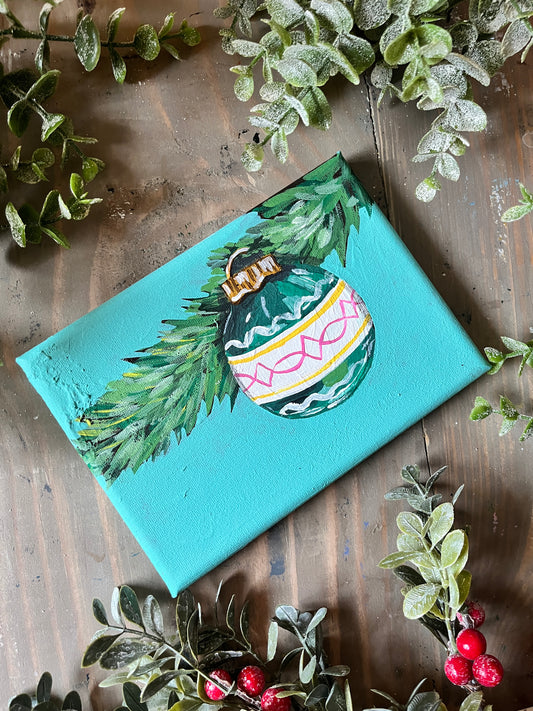 Vintage Ornament Painting-Matilda