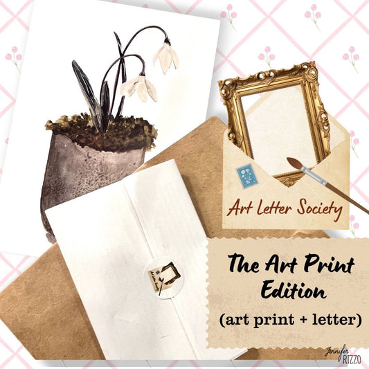 Art Letter Society -The Art Print Edition (art print + letter)