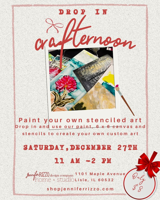 Drop In Crafternoon-Paint Your Own Canvas