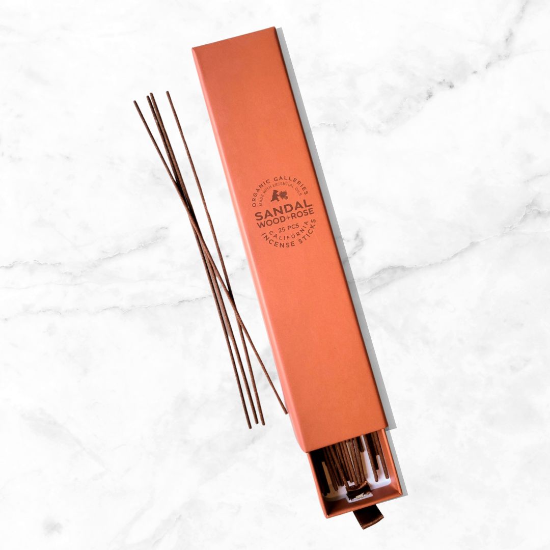 Incense Sticks Made With Essential Oils-Sandalwood Rose