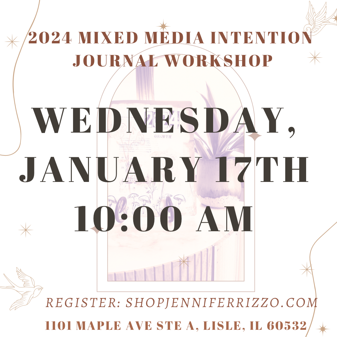 Mixed Media Art Journal Workshop Zoom 2 to 4 pm Saturday January 17th