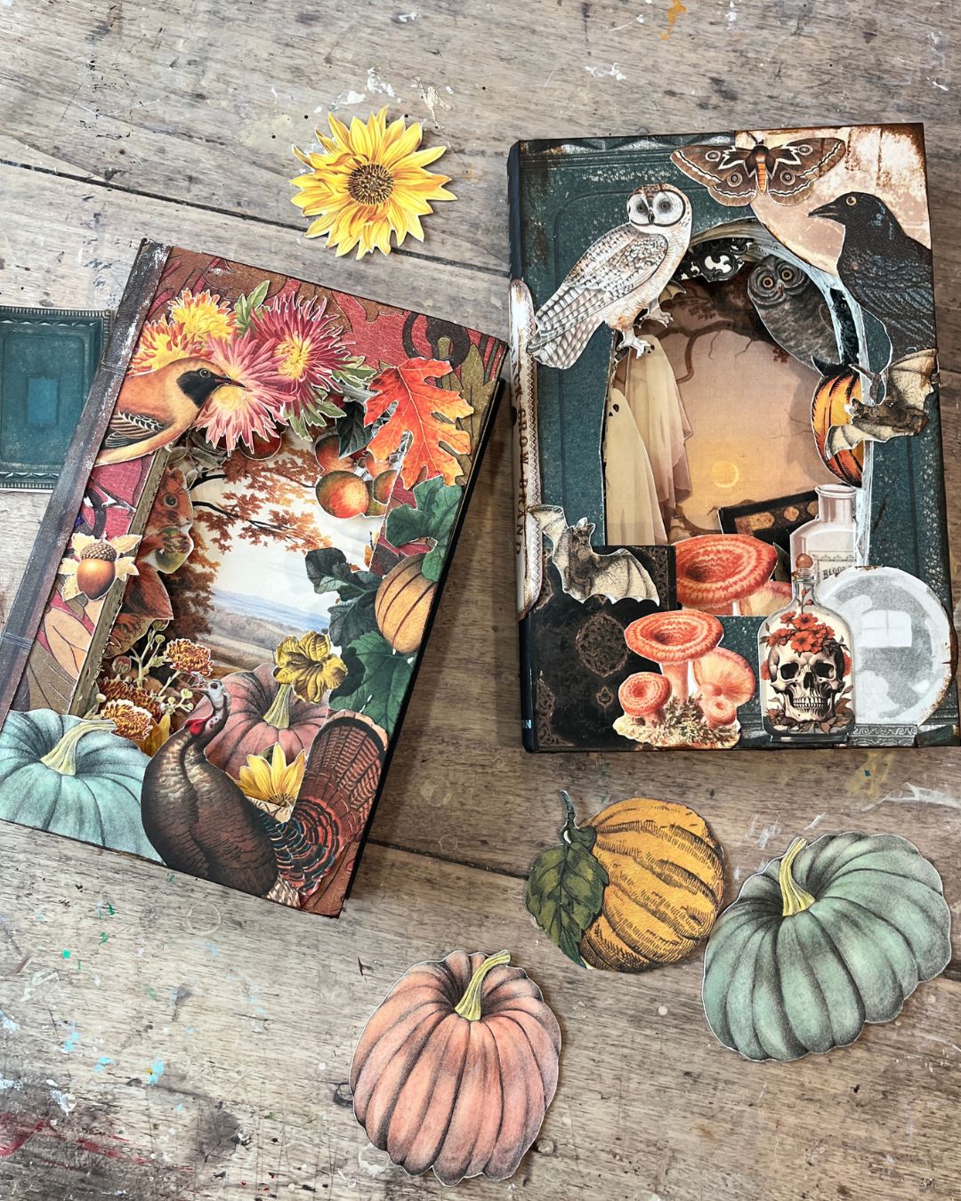 Autumn or Spooky Collage Tunnel Book Saturday, October 11th 10:30am-12:30pm