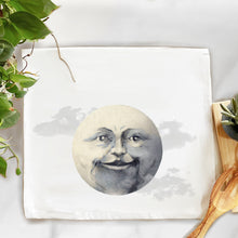 Load image into Gallery viewer, Man in the Moon Fall Tea Towel
