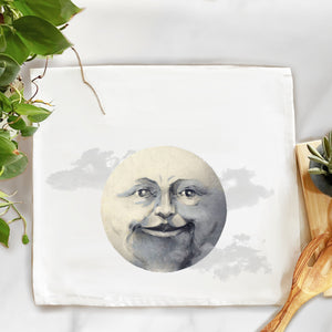 Man in the Moon Fall Tea Towel