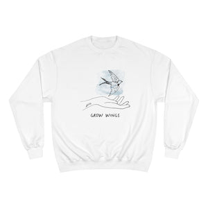 Grow Wings Inspirational Champion Sweatshirt