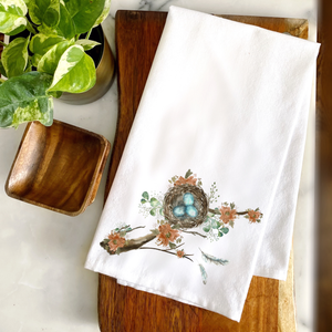 The Bird Watcher 100% Cotton Tea Towel